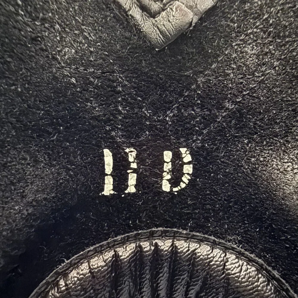 Ariat Sierra Work Boots Men's Size 11D Black Leather Slip & Oil Resisting